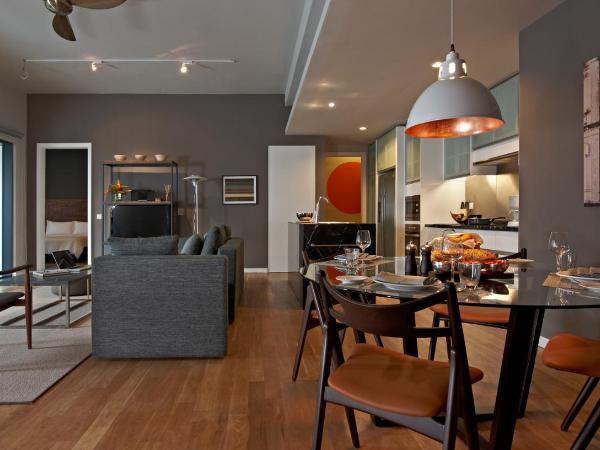 E&O Residences Kuala Lumpur : photo 10 de la chambre hébergement 2 chambres lit king-size et lit queen-size