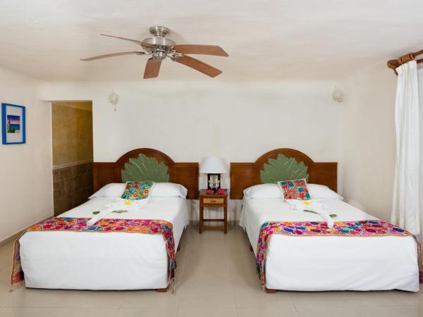 Hotel La Joya Isla Mujeres : photo 3 de la chambre chambre avec 2 grands lits queen-size