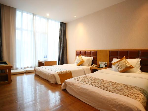 Landscape Fashion Hotel Guangzhou East Station : photo 1 de la chambre chambre lits jumeaux de style japonais