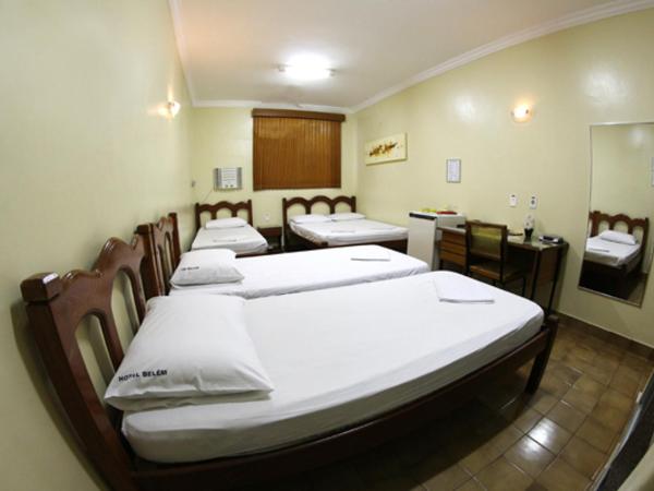 Hotel Belem Fortaleza : photo 1 de la chambre chambre quadruple