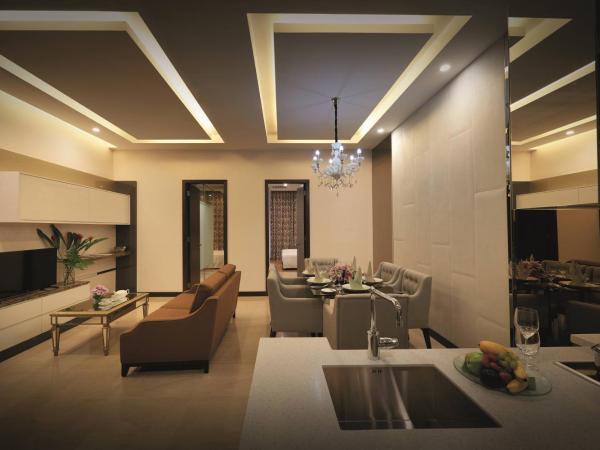 Dorsett Residences Bukit Bintang @Dorsett Kuala Lumpur : photo 3 de la chambre suite 2 chambres @ dorsett residences - 1 lit queen-size + 2 lits simples