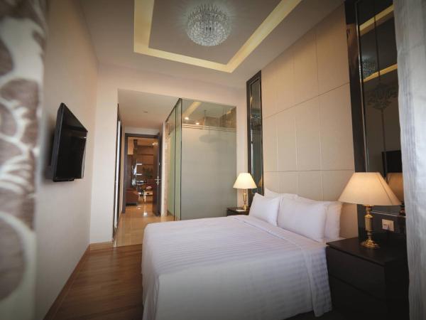 Dorsett Kuala Lumpur : photo 2 de la chambre hébergement 2 chambres premier @ dorsett residences - 1 lit queen-size + 2 lits simples