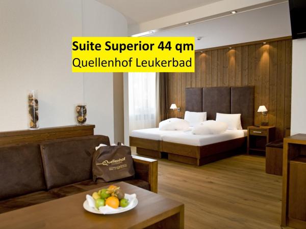 Hotel Quellenhof Leukerbad : photo 3 de la chambre suite supérieure 