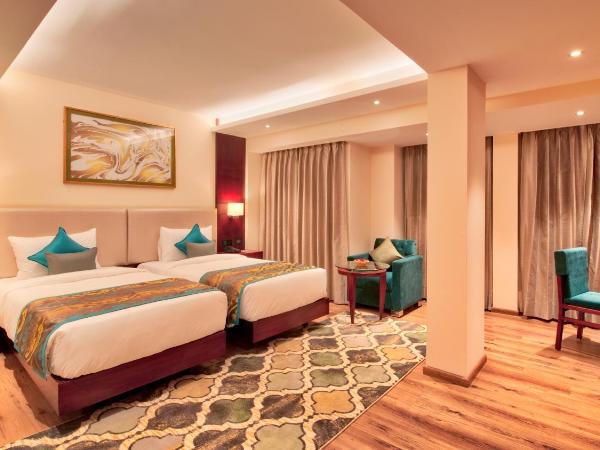 Golden Tulip Essential Jaipur : photo 7 de la chambre superior twin room (1+1 happy hour from 11am - 6pm) 