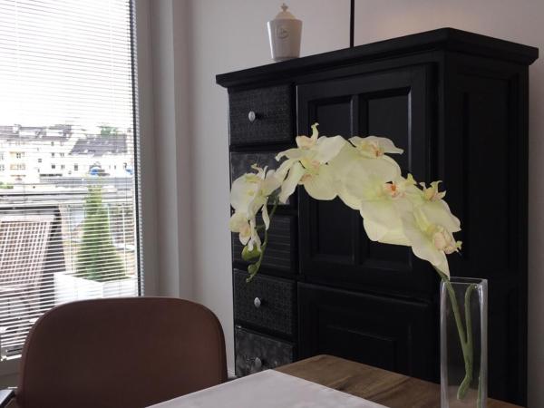 Düsseldorfer Domicil Media Harbour : photo 7 de la chambre appartement avec balcon