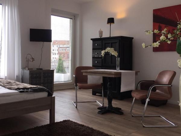 Düsseldorfer Domicil Media Harbour : photo 3 de la chambre appartement avec balcon