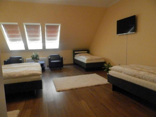 Nagyrét Panzió Eger : photo 2 de la chambre chambre quadruple avec salle de bains