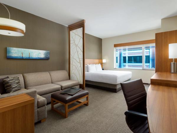 Hyatt Place Chicago/Downtown - The Loop : photo 5 de la chambre chambre lit king-size avec canapé-lit et vue