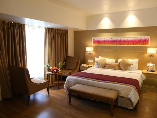 Sarovar Portico Rivera Ahmedabad : photo 10 de la chambre deluxe double or twin room (15% discount on food and soft beverage)