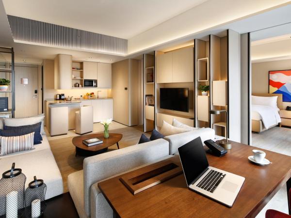 Artyzen Habitat Dongzhimen Beijing : photo 6 de la chambre hébérgement lit king-size - sanctuaire 90