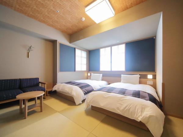 Onyado Nono Namba Natural Hot Spring : photo 1 de la chambre chambre lits jumeaux supérieure avec tatami