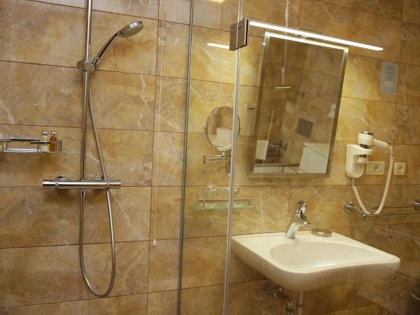 Hotel Villa Radin : photo 6 de la chambre chambre double avec balcon et vue sur le parc