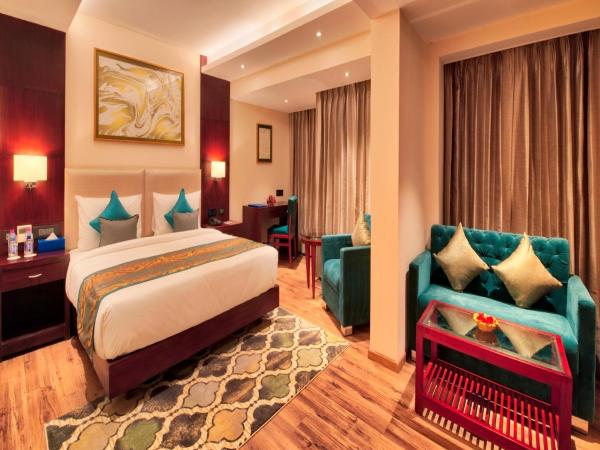 Golden Tulip Essential Jaipur : photo 4 de la chambre superior double room (1+1 happy hour from 11am - 6pm) 