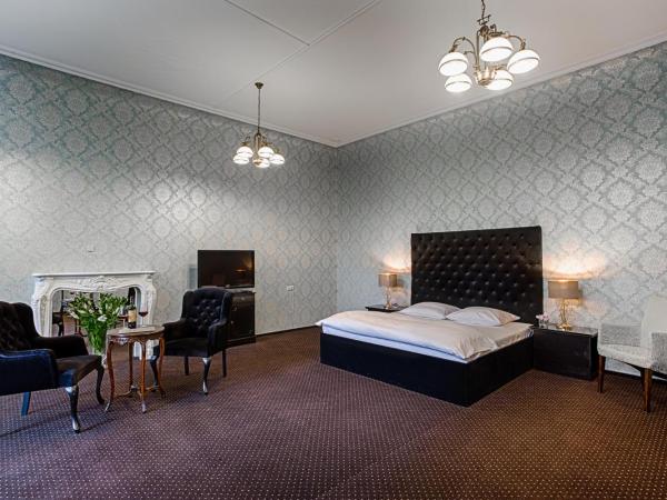 Matejki 8 : photo 2 de la chambre the karge suite with king-size bed, balcony and open bathroom