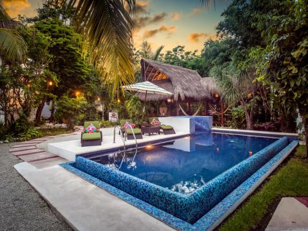 Villas El Encanto Cozumel : photo 10 de la chambre suite de luxe avec piscine privée