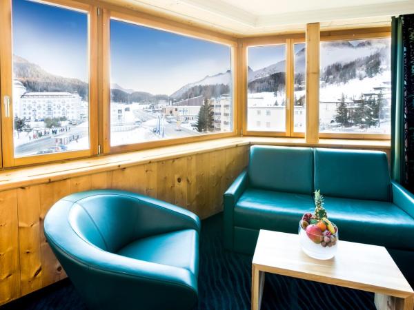 Sport & Wellnesshotel San Gian St. Moritz : photo 2 de la chambre chambre double deluxe