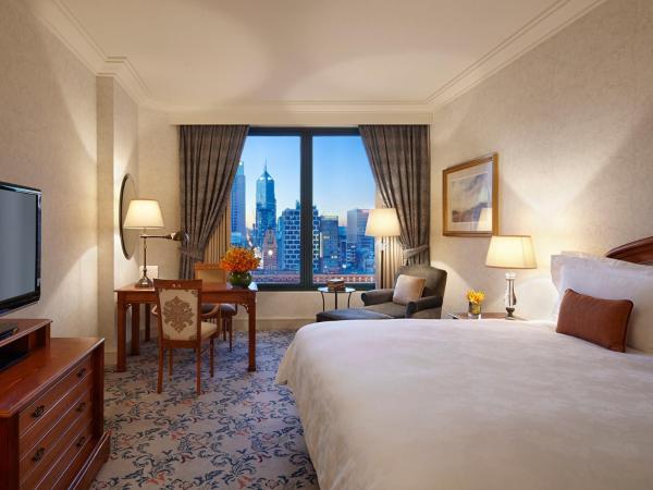 The Langham Melbourne : photo 2 de la chambre chambre lit king-size de luxe rivière