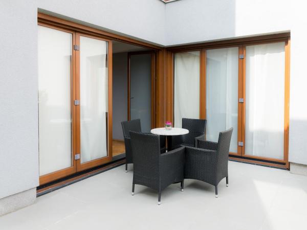 Hotel Academia : photo 8 de la chambre appartement 1 chambre avec terrasse