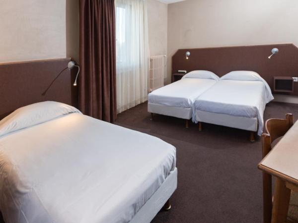 Brit Hotel Terminus : photo 3 de la chambre chambre triple (1 lit double et 1 lit simple)