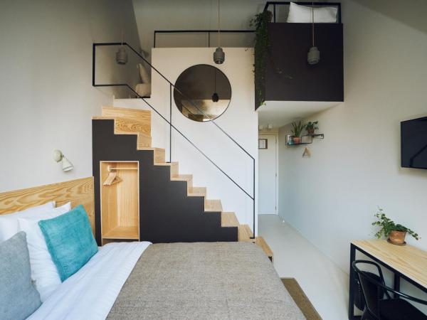 Jardin Secret : photo 2 de la chambre chambre quadruple en duplex - vue sur jardin