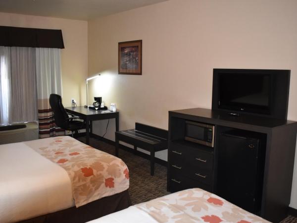 Hawthorn Suites Las Vegas : photo 4 de la chambre chambre avec 2 lits queen-size - accessible aux personnes à mobilité réduite - non-fumeurs