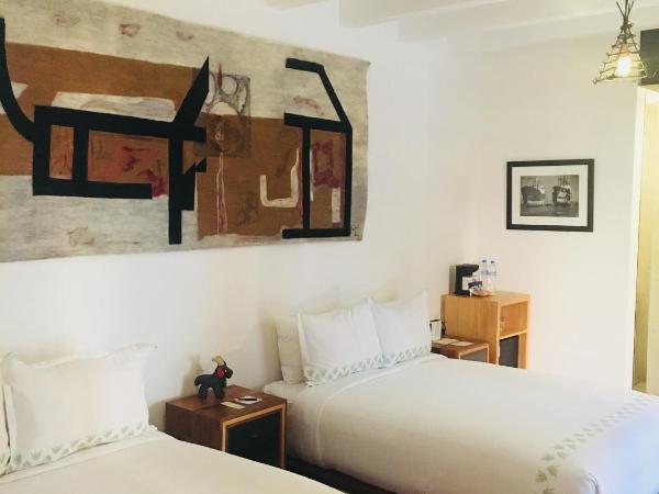 Hotel Los Amantes : photo 6 de la chambre chambre lits jumeaux