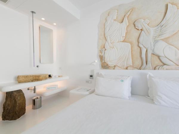 Mykonos Bay Resort & Villas : photo 2 de la chambre chambre double ou lits jumeaux de luxe avec vue sur cour