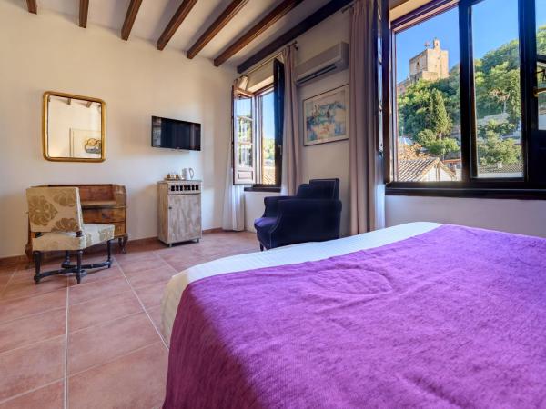 Palacio de Santa Inés : photo 2 de la chambre chambre double ou lits jumeaux - vue sur alhambra