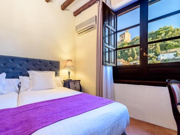 Palacio de Santa Inés : photo 1 de la chambre chambre double ou lits jumeaux - vue sur alhambra