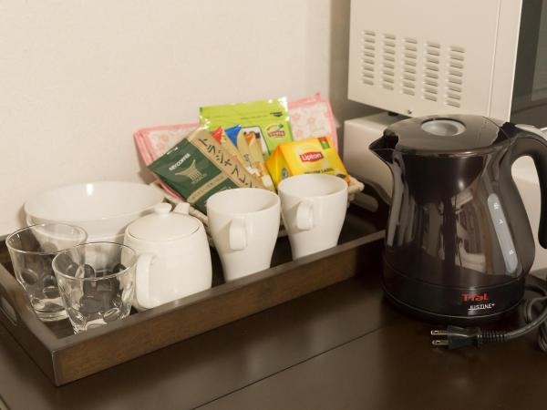 Marikoji Inn Kyoto : photo 2 de la chambre chambre quadruple de style japonais - vue sur jardin