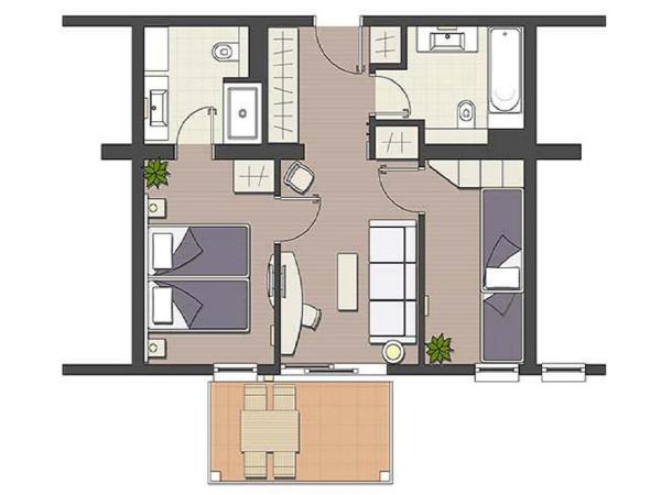 Valamar Tamaris Resort : photo 7 de la chambre suite for 2+3 - casa palma