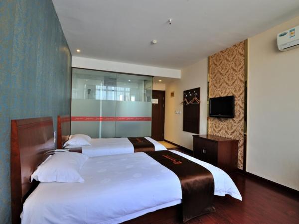 JUNYI Hotel Jiangsu Suzhou Industrial Park Chefang Songze : photo 3 de la chambre chambre lits jumeaux standard - citoyens chinois continentaux