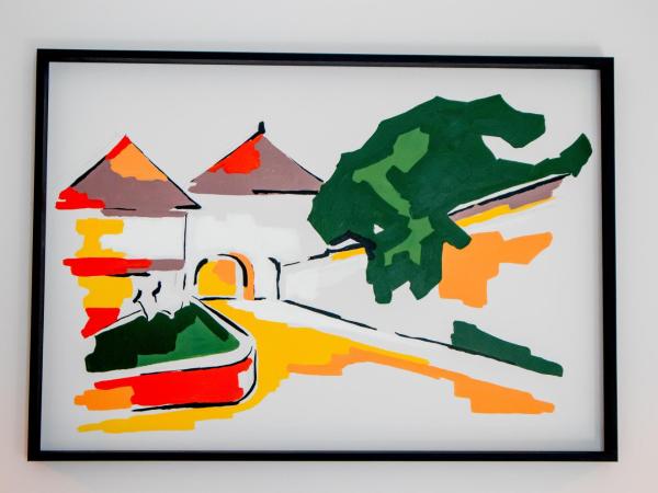 Zagreb City Vibe Apartments & Rooms : photo 7 de la chambre chambre double ou lits jumeaux avec lit d'appoint