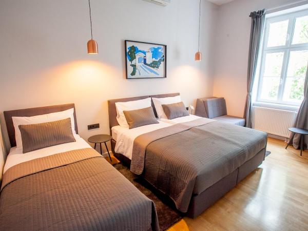 Zagreb City Vibe Apartments & Rooms : photo 9 de la chambre studio triple standard