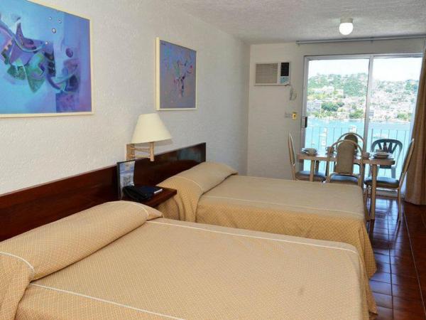 Alba Suites Acapulco : photo 2 de la chambre chambre double avec 2 lits doubles - vue sur océan