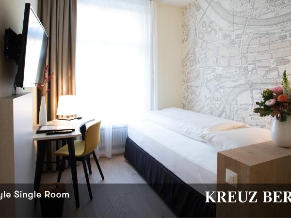 Kreuz Bern Modern City Hotel : photo 4 de la chambre chambre simple style