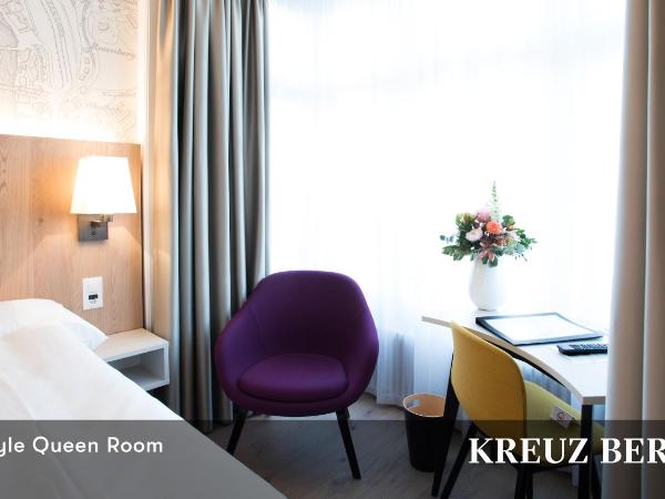 Kreuz Bern Modern City Hotel : photo 4 de la chambre chambre lit queen-size style