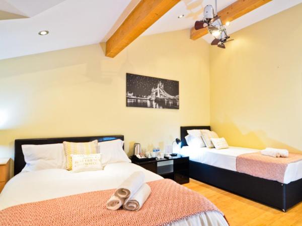 Thames View House Surrey Quays : photo 2 de la chambre chambre lits jumeaux deluxe