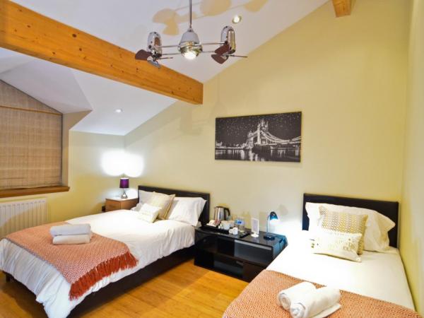 Thames View House Surrey Quays : photo 6 de la chambre chambre lits jumeaux deluxe