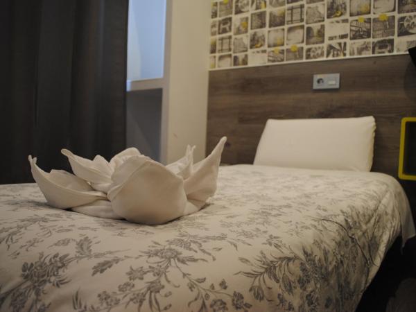 Hostal Abril Madrid : photo 2 de la chambre chambre simple