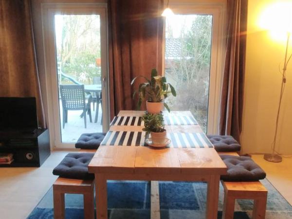 Pension an der Elsterbrücke : photo 3 de la chambre appartement avec terrasse