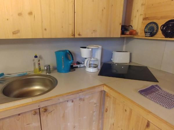 Pension an der Elsterbrücke : photo 5 de la chambre appartement avec terrasse