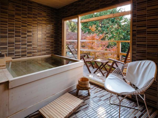 Kyoto Nanzenji Ryokan Yachiyo : photo 5 de la chambre studio deluxe avec vue sur jardin et bain en plein air