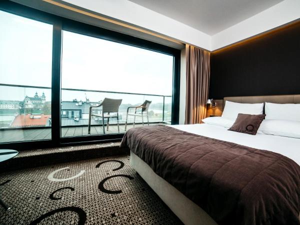 Q Hotel Plus Kraków : photo 3 de la chambre chambre double deluxe avec balcon