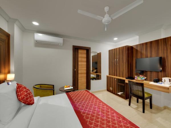 Avins Beacon Hotel - Udaipur : photo 4 de la chambre deluxe double room (guaranteed complimentary soft drinks/seasonal on arrival)