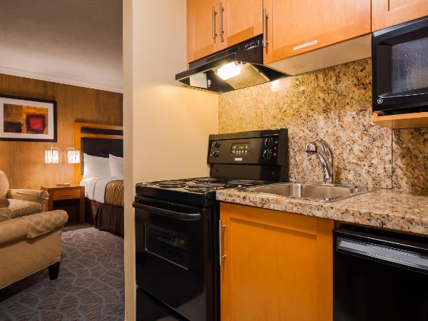 Best Western PLUS Inner Harbour Hotel : photo 7 de la chambre chambre lit king-size avec balcon - vue sur parc - non-fumeurs