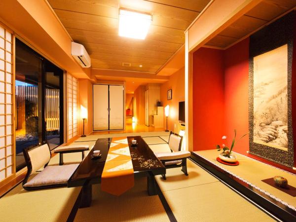 Ryokan KANADE : photo 5 de la chambre chambre supérieure de style japonais avec jardin de pierres privé - non-fumeurs
