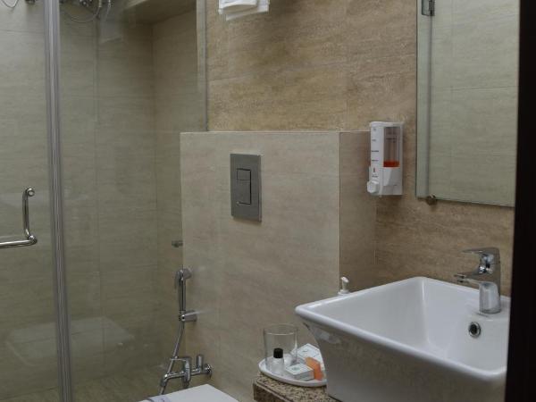 Jaipur Hotel New - Heritage Hotel : photo 3 de la chambre suite lit king-size avec balcon