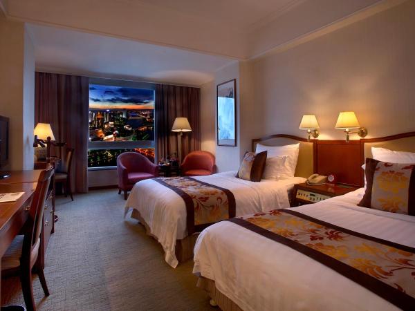 Citic Ningbo International Hotel : photo 1 de la chambre chambre lits jumeaux standard avec vue sur la rivière