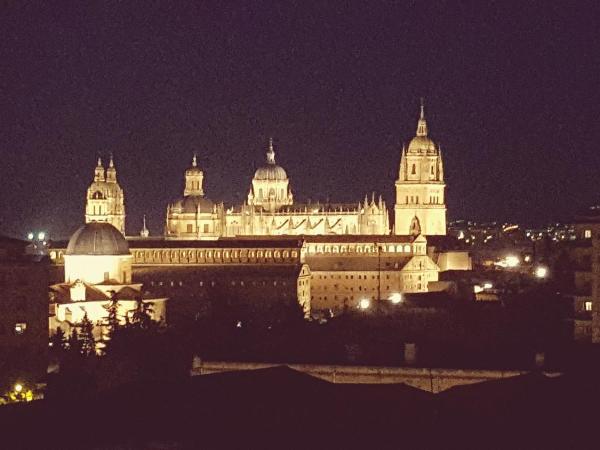 Gran Hotel Corona Sol : photo 2 de la chambre chambre lits jumeaux - vue sur ville
